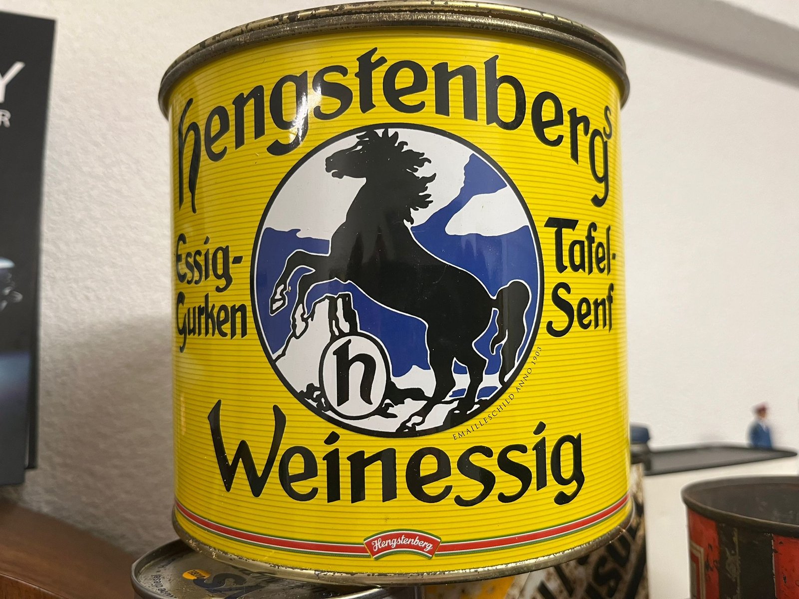 Boîte Hengstenberg — cornichons et conserves