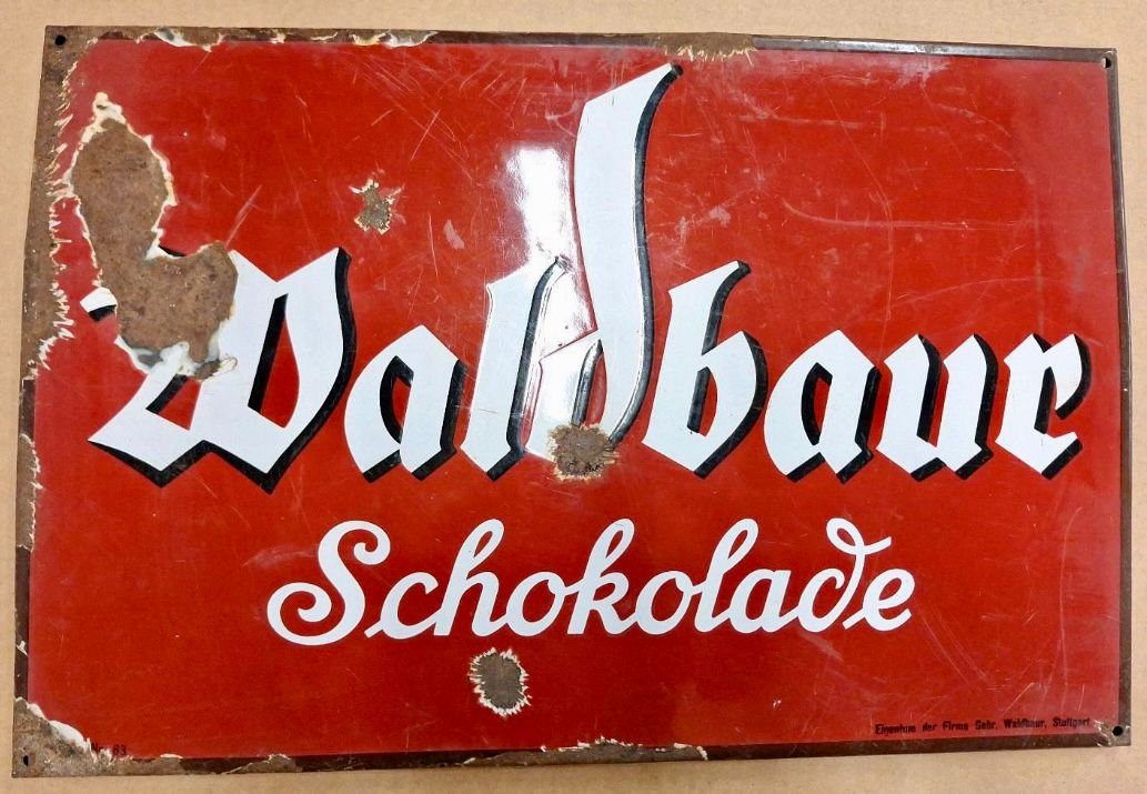 Boîte Waldbaur — confiserie Stuttgart